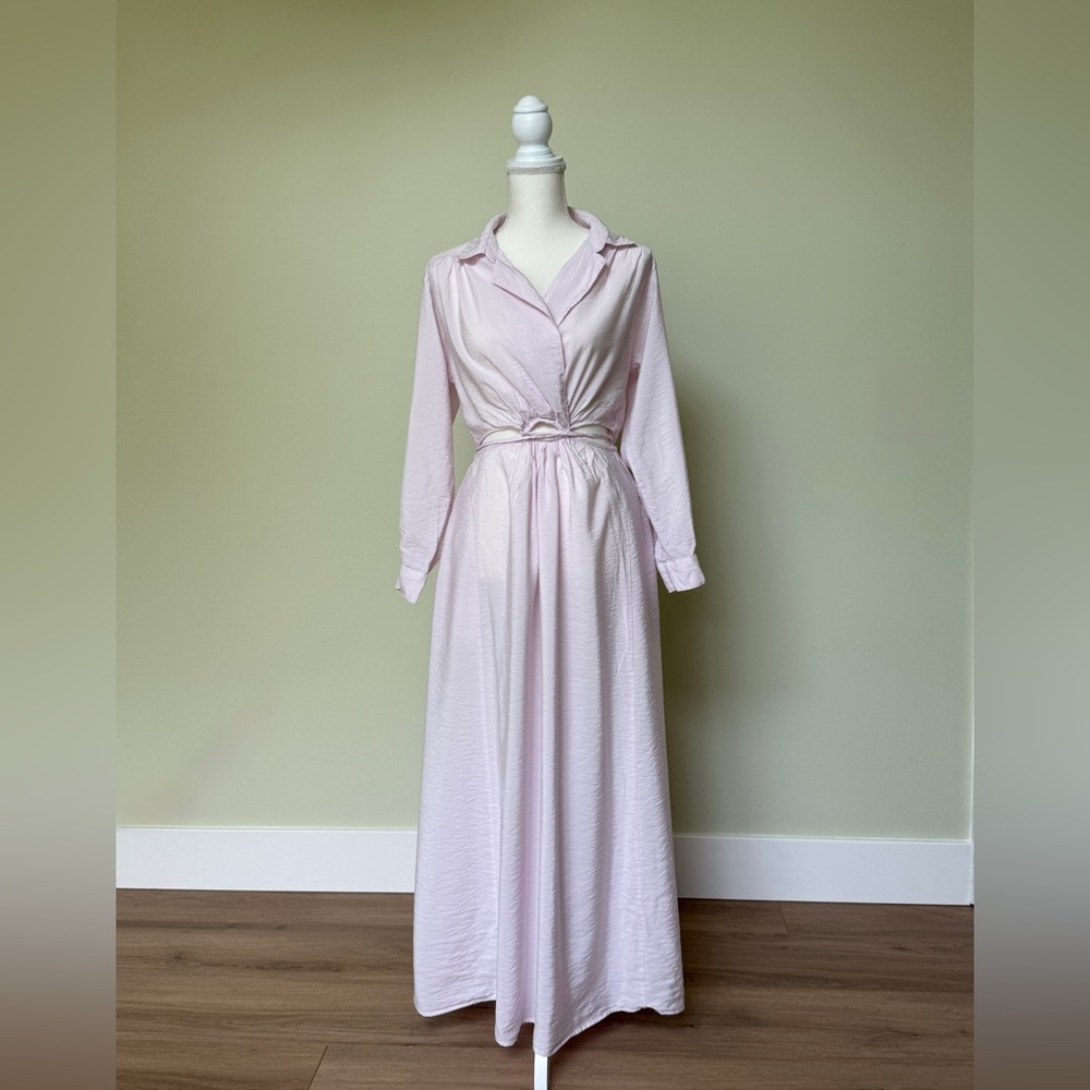 Young Fabulous & Broke Blush Pink Dress